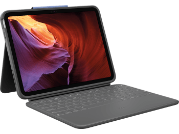 Rugged Folio - Grafitgrå - US International (Qwerty)