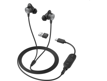 Zone Wired Earbuds - Grafito
