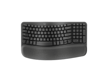 Wave Keys - Graphite - Arabic