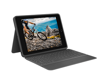 Rugged Folio - Graphite - UK English (Qwerty)