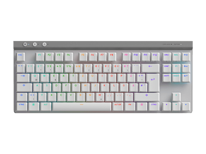 G515 LIGHTSPEED TKL - Weiß - Deutsch (QWERTZ)