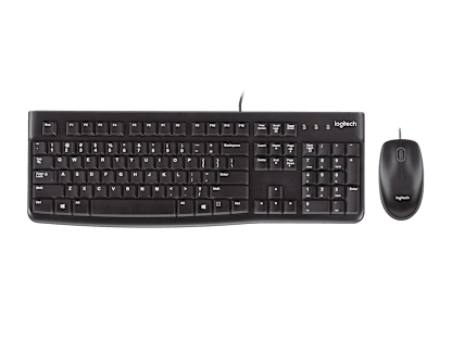MK120 CORDED KEYBOARD AND MOUSE COMBO - Anglais américain (QWERTY)