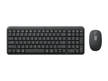 MK250 Compact Bluetooth® Wireless Combo - Graphite - Arabic (QWERTY)