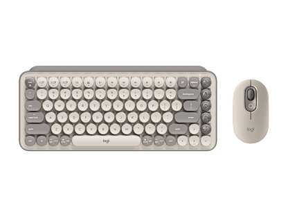 POP Keys + POP Mouse - Mist - English US (QWERTY)
