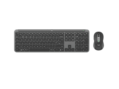 Signature Slim Combo MK950 - Grafit - Englisch Großbritannien (QWERTY)