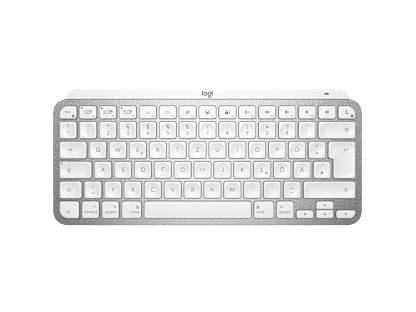 MX Keys Mini for Mac - Pale Gray - German (QWERTZ)