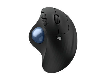 ERGO M575S - Black + Blue Ball