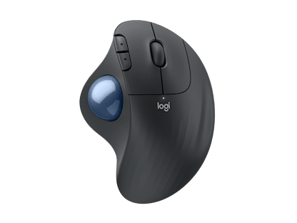 ERGO M575S - 石墨灰 + 藍球