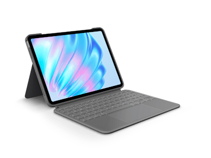 Combo Touch for iPad Air - Oxford Grisi - Almanca (QWERTZ)