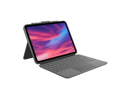 Combo Touch for iPad - Oxford Grey - UK English (Qwerty)