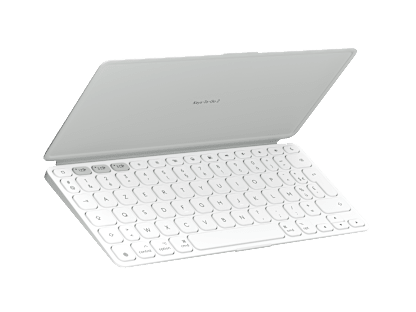 Keys-To-Go 2 for iPad - Lysegrå - Français (Azerty)