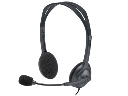 Zestaw słuchawkowy H111 Stereo Headset - Czarny